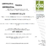 IATF 16949 Certificate plan